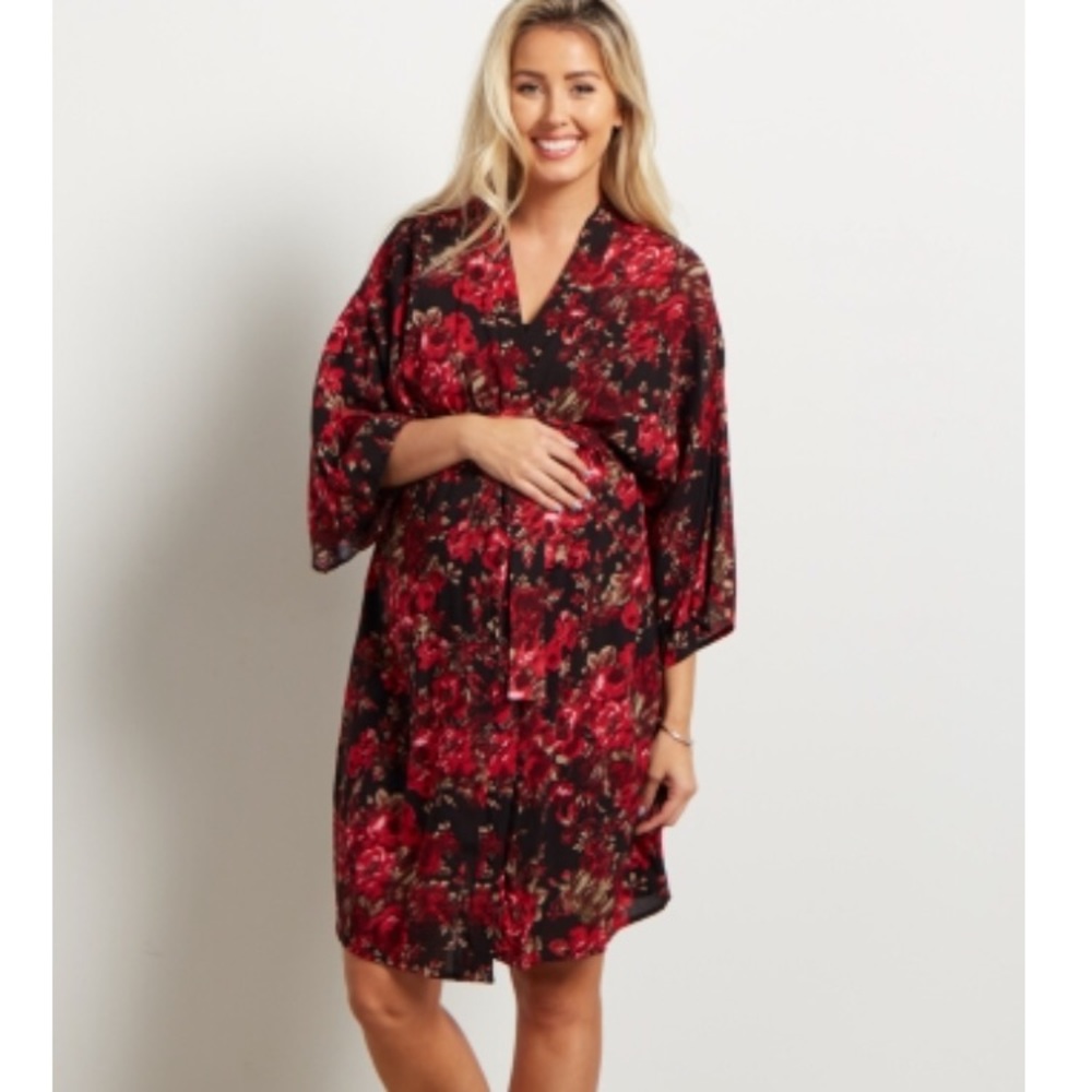 Brand new Large Pinkblush nursing/delivery robe